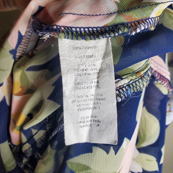 Show Me Your Mumu Margie Floral Top Medium - Picture 7 of 8